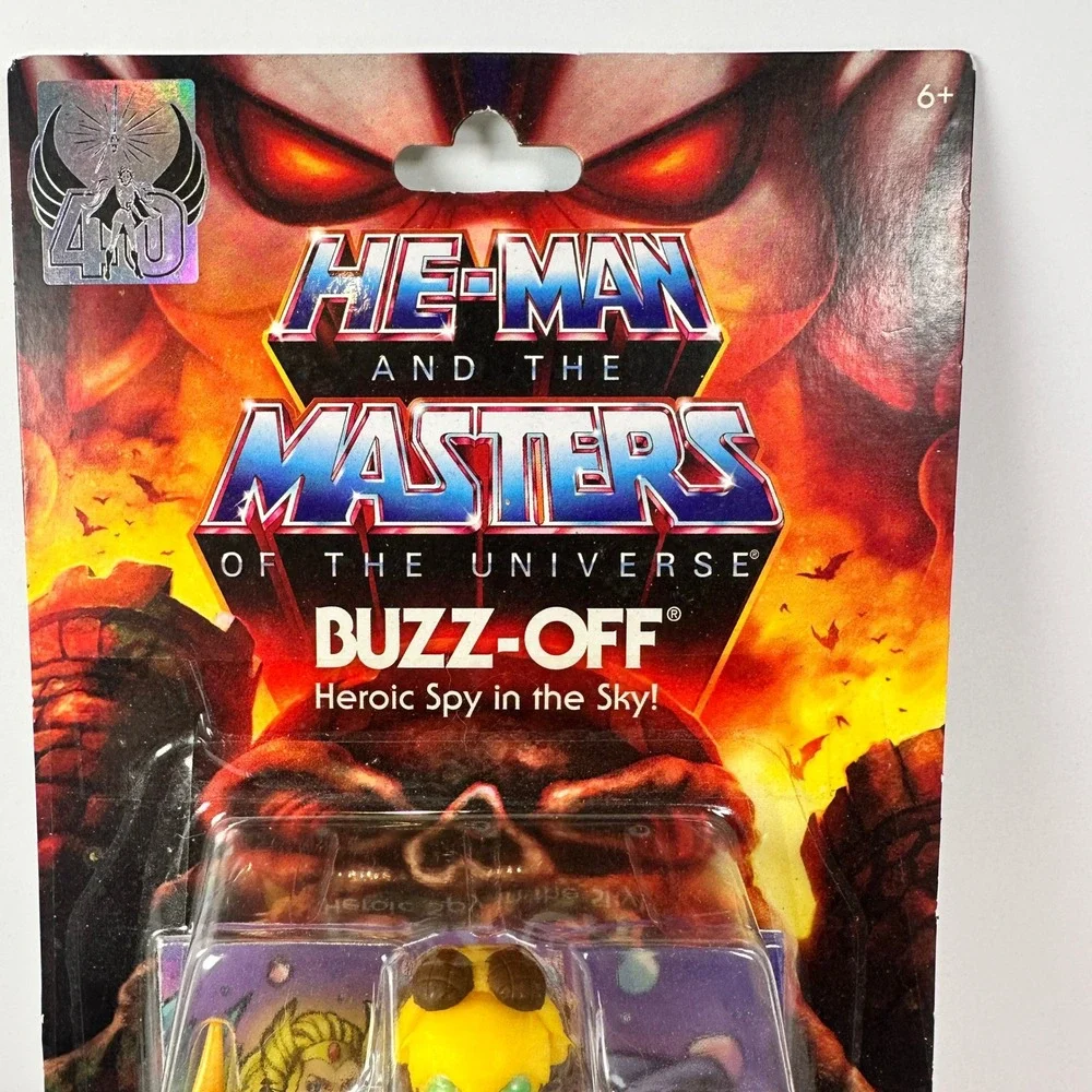 Mattel MOTU Buzz-Off Action Figure Kids 5.5in Yellow New‎ Cartoon Collection